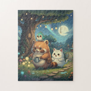Cute Forest Friends Puzzel