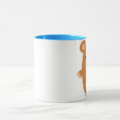 Cute forte caricature Ours Mug (Centre)