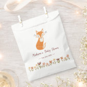 Cute Fox Baby shower Bedankzakje (Geknipt)