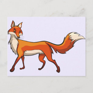 Cute Fox Briefkaart
