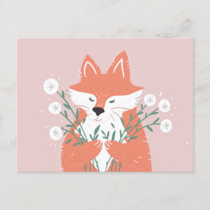 Cute Fox Briefkaart