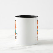 Cute Fox "Coffee Lovers" Mug | Whimsical Forest Mok (Midden)