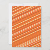 Cute Fox coloré 1er anniversaire Invitations (Dos)