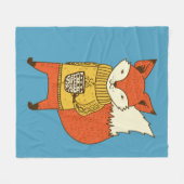 Cute Fox couleurs flece couvertures (Devant (Horizontal))