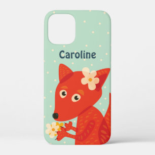 Cute fox girl name Hoesje-Mate iPhone case