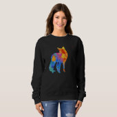 Cute Fox  Graphic  Fox Animal Graphic Trui (Voorkant volledig)