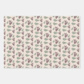 Cute Fox Herfst Autumn Greenery Inpakpapier Vel (Voorkant 3)