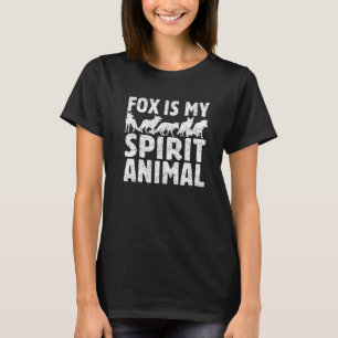 Cute Fox is mijn gedistilleerde diertje voor manne T-shirt