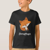 Cute Fox Kind T Shirten T-shirt (Voorkant)