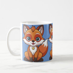 Cute fox koffiemok