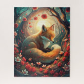Cute Fox Legpuzzel (Verticaal)
