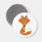 Cute Fox Magnet Magneet (Voorkant / Achterkant)