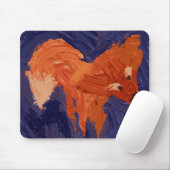 Cute Fox Mouse Pad Muismat (Met muis)