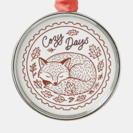 Cute Fox Nature Ornament
