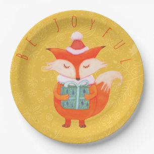 Cute fox Paper Bord, droamevenachildstore Papieren Bordje