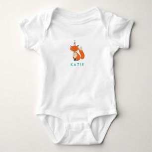 Cute Fox Party Pet Woodland Romper