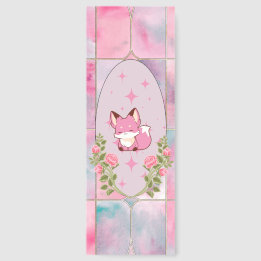 Cute Fox Signet en verre tendu