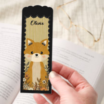 Cute Fox Signet personnalisé