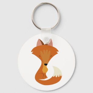 Cute Fox Sleutelhanger