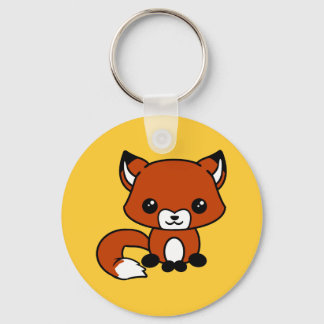 Cute fox sleutelhanger