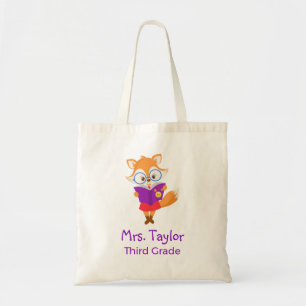 Cute Fox Tote Bag