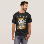 Cute Fox With Ribbon For Dyslexia Awareness T-shirt (Voorkant volledig)