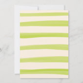 Cute Fox Woodland Baby shower Merci (Dos)