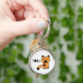 Cute Foxy Sleutelhanger (Hand)