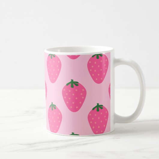 Cute fraise Fruit Art Mug (Droite)