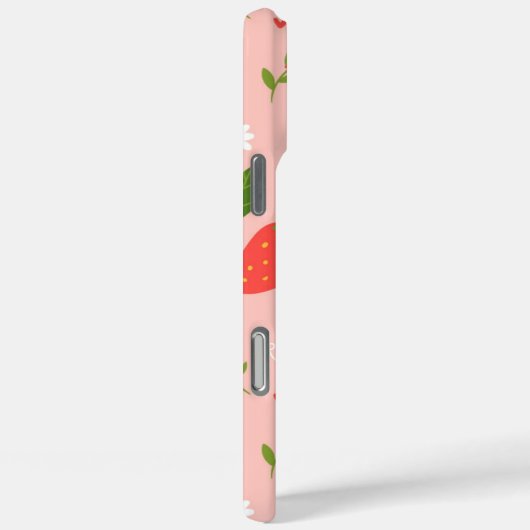 Cute fraise Motif iPhone / coque ipad (Verso / Droite)