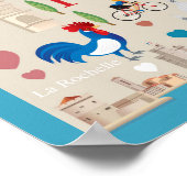 Cute France Icons Poster (Hoek)