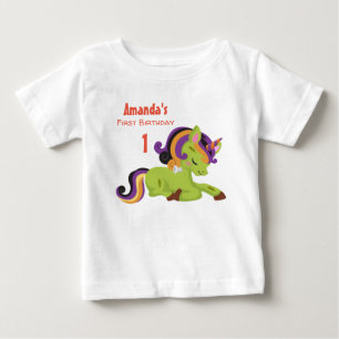 Cute Frankenstein Unicorn Halloween Birthday