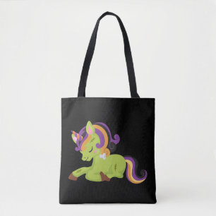 Cute Frankenstein Unicorn Halloween Draagtas