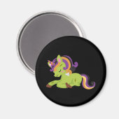 Cute Frankenstein Unicorn Halloween Magnet (Recto/Verso)