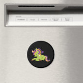 Cute Frankenstein Unicorn Halloween Magnet Magneet (Insitu (Vaatwasser))