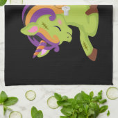 Cute Frankenstein Unicorn Halloween Theedoek (Gevouwen)