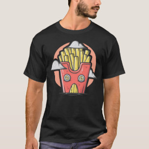 Cute franse friethuis t-shirt