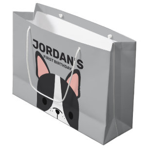 Cute French Bulldog Birthday Groot Cadeauzakje