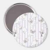 Cute French Bulldog/Boston Terrier Magneet (Voorkant / Achterkant)