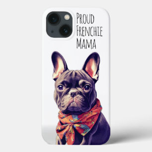 Cute French Bulldog Custom Hoesje-Mate iPhone 13 Hoesje