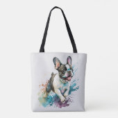 Cute French Bulldog Draagtas (Achterkant)