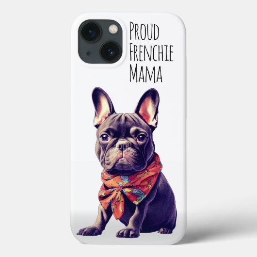 Cute French Bulldog Gepersonaliseerd Cute Case-Mate iPhone Case (Achterkant)