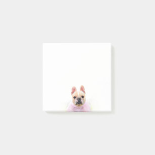 Cute French Bulldog Glam Frenchie Illustration Post-it® Notes
