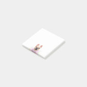 Cute French Bulldog Glam Frenchie Illustration Post-it® Notes (Schuin)