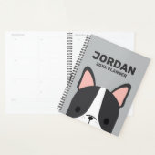 Cute French Bulldog met Persoonlijke naam Planner (Display)