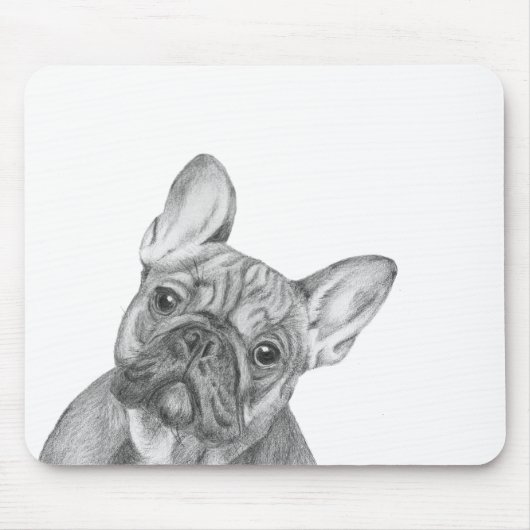 Cute French Bulldog mousemat Muismat (Voorkant)