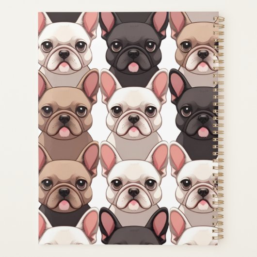 Cute French Bulldog Planner (Dos)