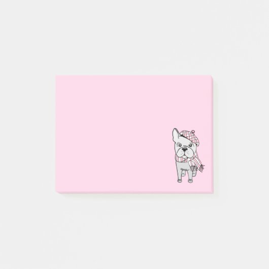 Cute French Bulldog Post-it® Notes (Voorkant)