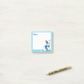 Cute French Bulldog Post-It Notes (Op bureau)