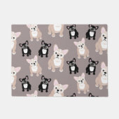 Cute French Bulldog Puppies Deurmat (Voorkant)